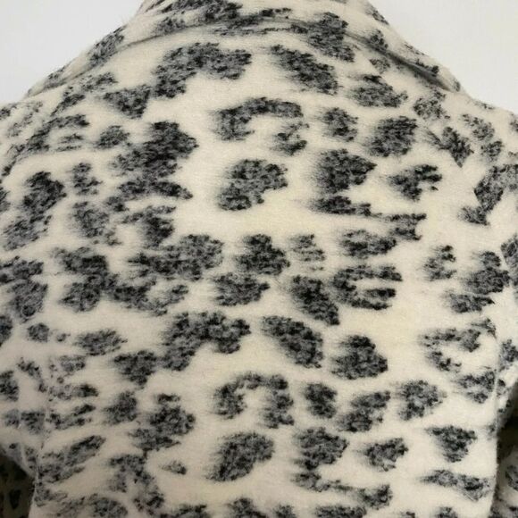 Cupcakes and Cashmere moto-styled knit Bracken jacket Animal Print M - Picture 5 of 6